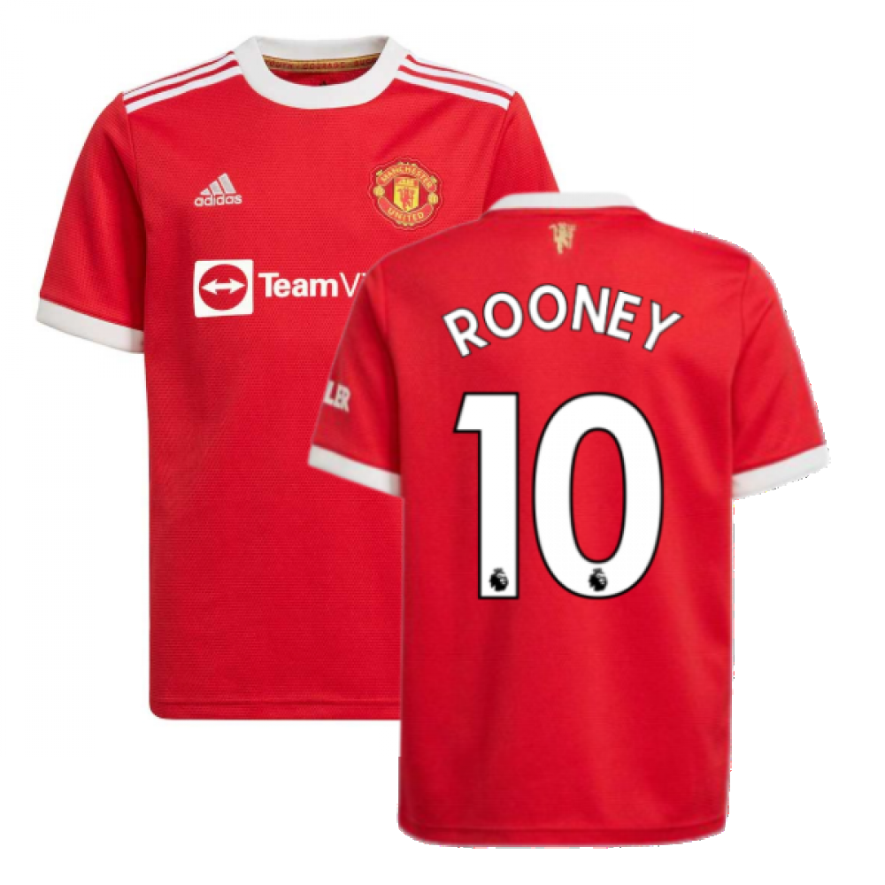 Buy Official Man Utd 2021-2022 Away Baby Kit (ROONEY 10)