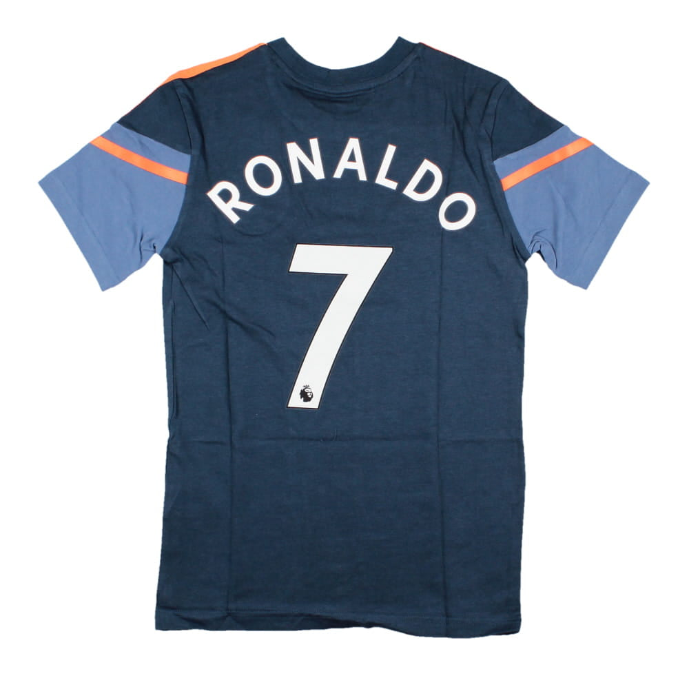 Adidas 2022-2023 Man Utd Training Shirt (Blue) (RONALDO 7)