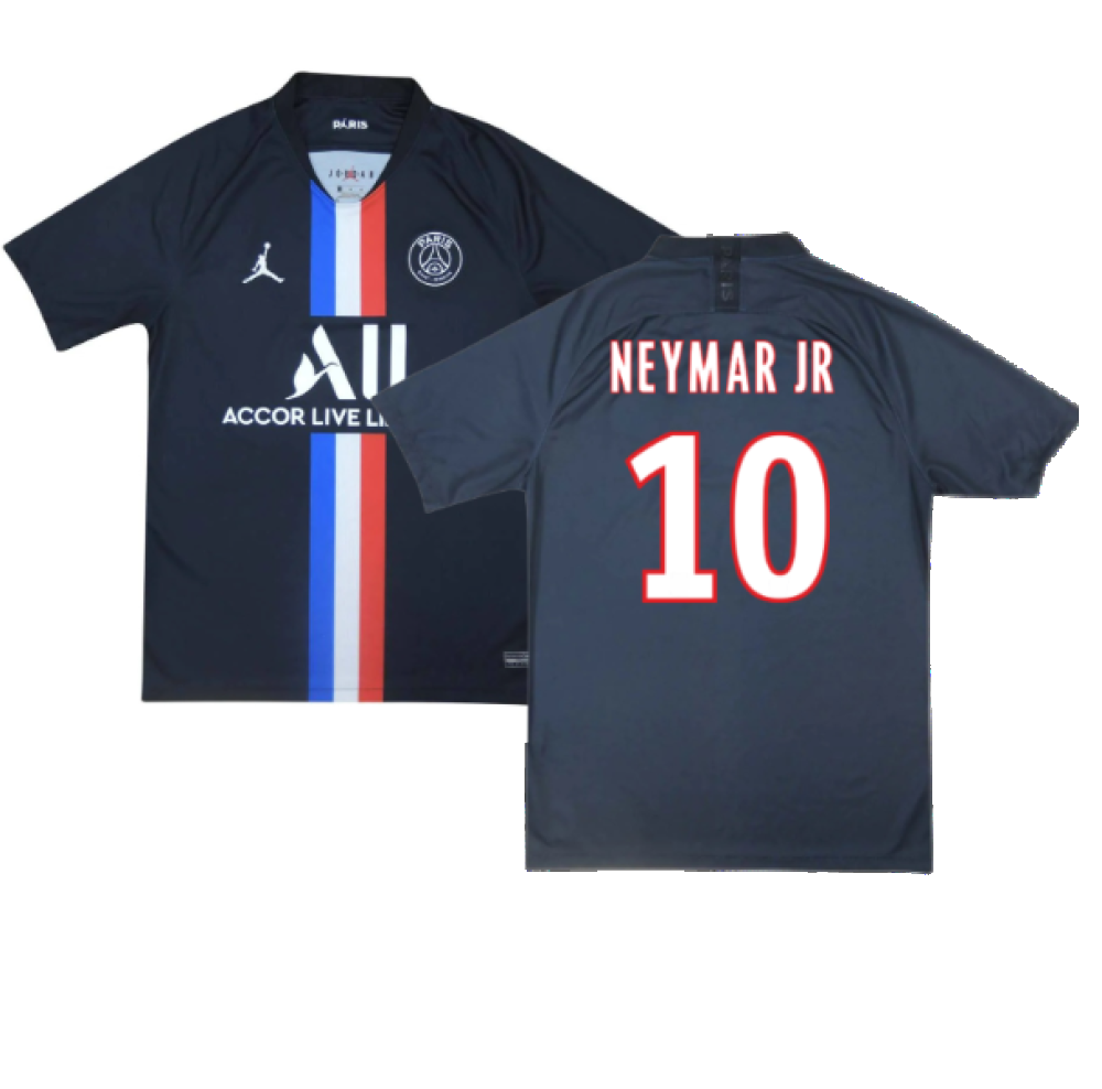 Camiseta de fútbol con número, camiseta Neymar 10 Neymar Jr PSG 4 piezas -  AliExpress
