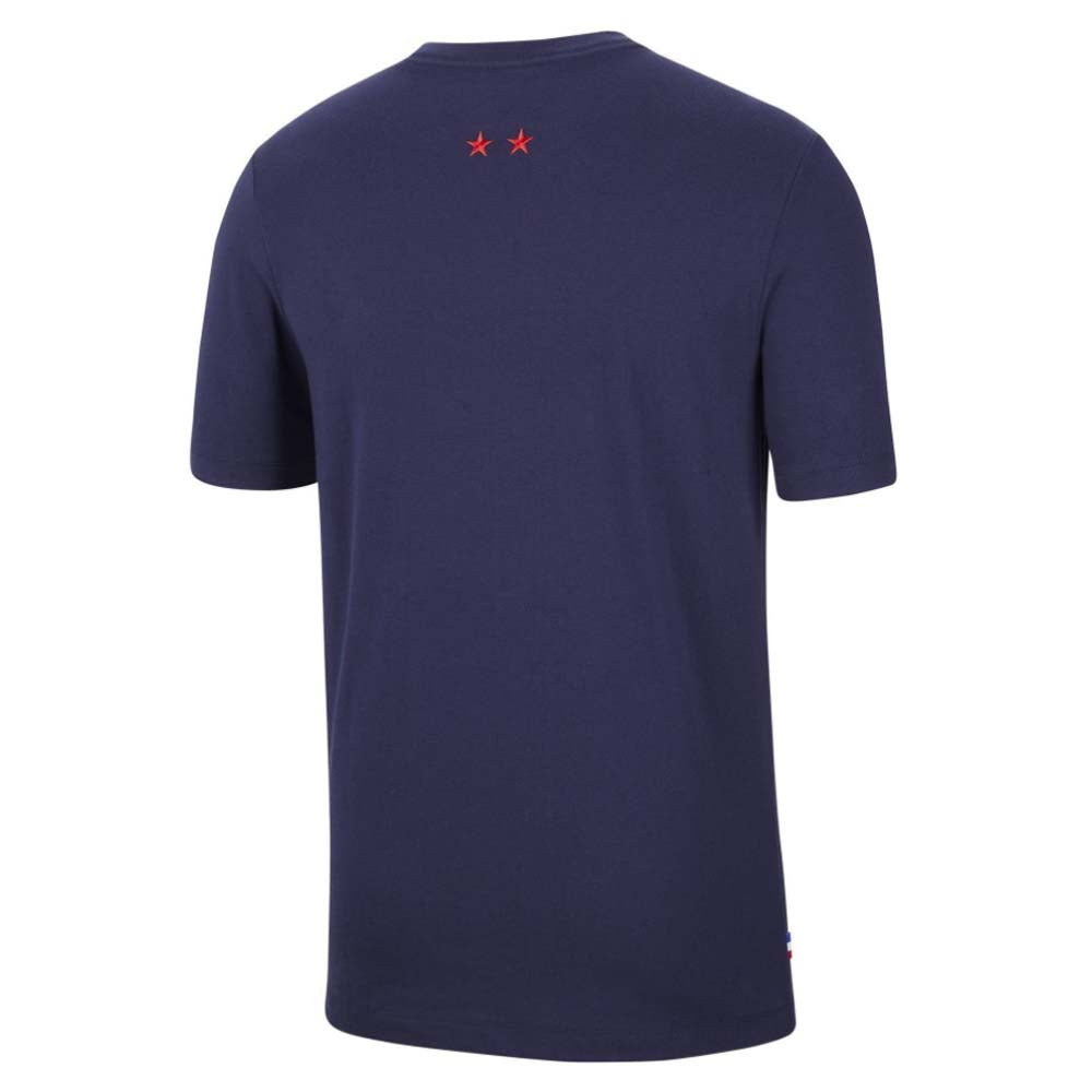 2020-2021 France Nike Travel Tee (Obsidian)_1