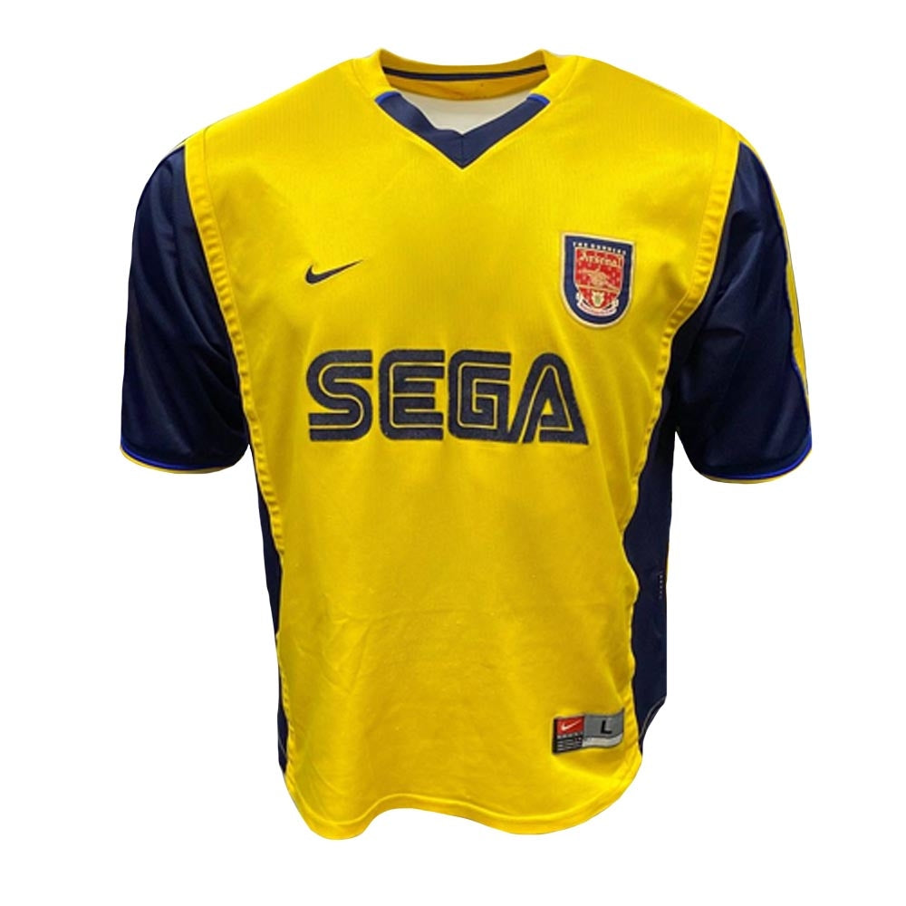 1999-2000 Arsenal Away Shirt (Henry #14) (Good)_2