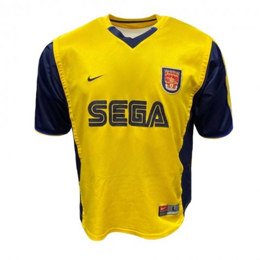 1999-2000 Arsenal Away Shirt (Viera #4) (Good)_1
