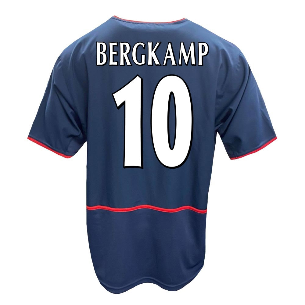 2002-2003 Arsenal Away Shirt (Bergkamp #10) (Excellent)_0