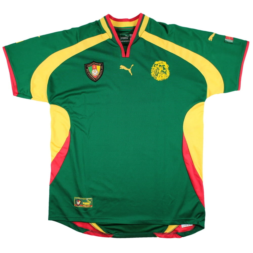 Cameroon 2000-02 Home Shirt (XL) (Very Good) (Lauren 12)_2