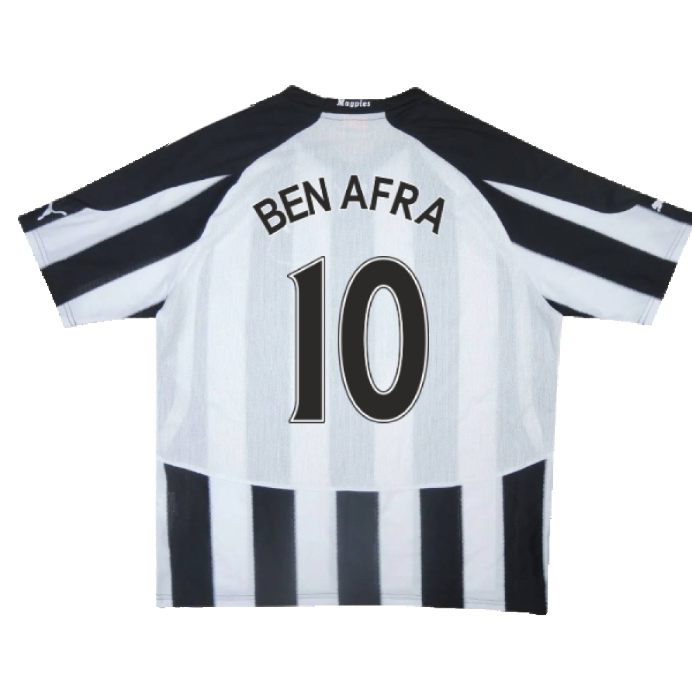 2010-2011 Newcastle Home Shirt (M) (Excellent) (Ben Afra 10)_1