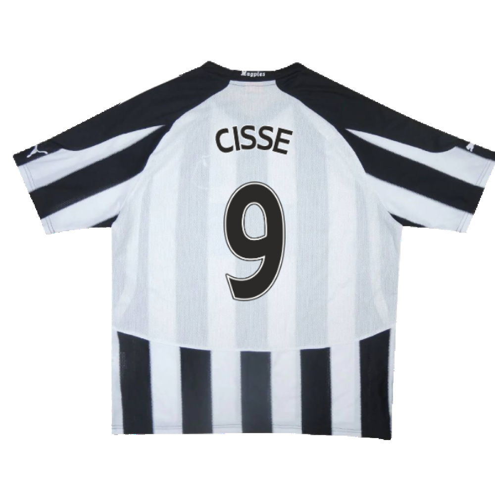 2010-2011 Newcastle Home Shirt (M) (Excellent) (Cisse 9)_1