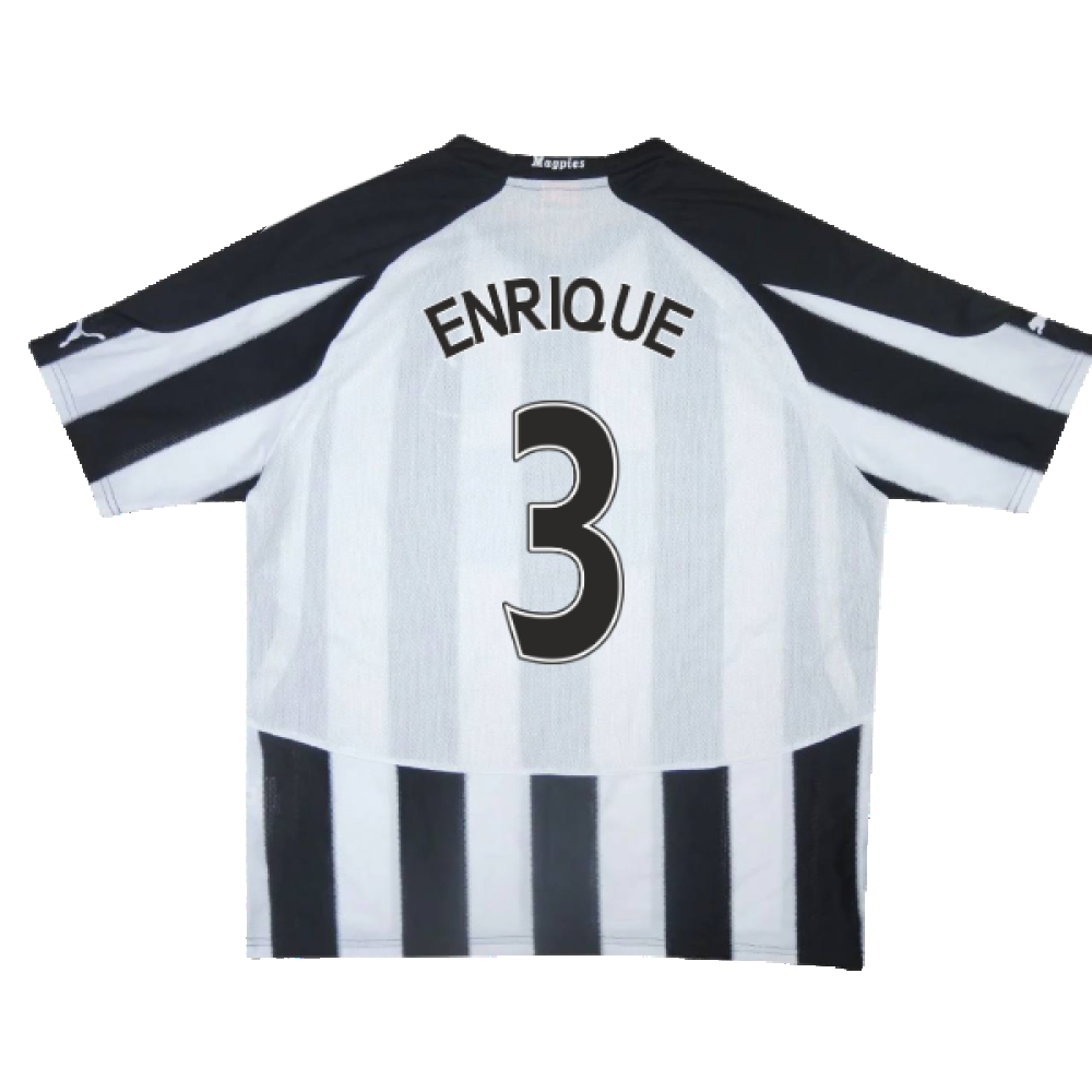 2010-2011 Newcastle Home Shirt (M) (Excellent) (Enrique 3)_1