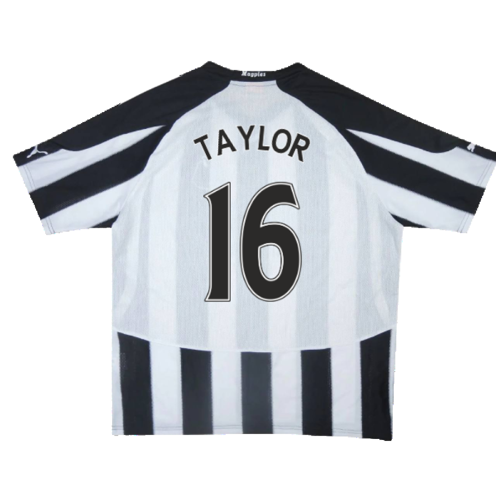 2010-2011 Newcastle Home Shirt (M) (Excellent) (Taylor 16)_1