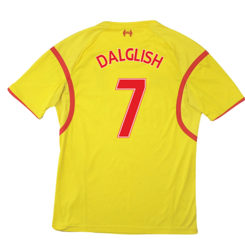 Liverpool 2014-15 Away Shirt (Excellent) (DALGLISH 7)_1