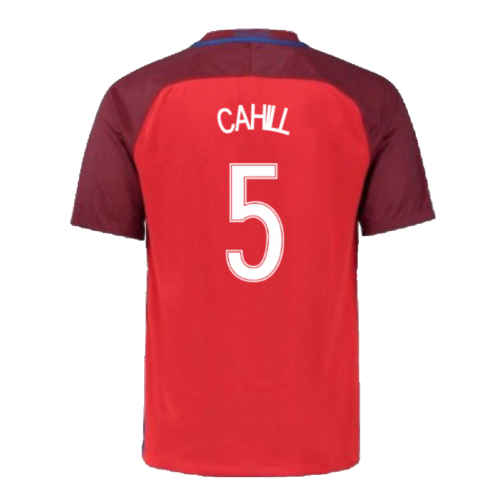 England 2016-17 Away Football Shirt (XL.Boys) (Excellent) (Cahill 5)_1