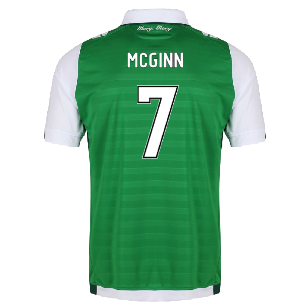 2017-18 Hibernian Home Shirt (XL) (Excellent) (McGinn 7)_1