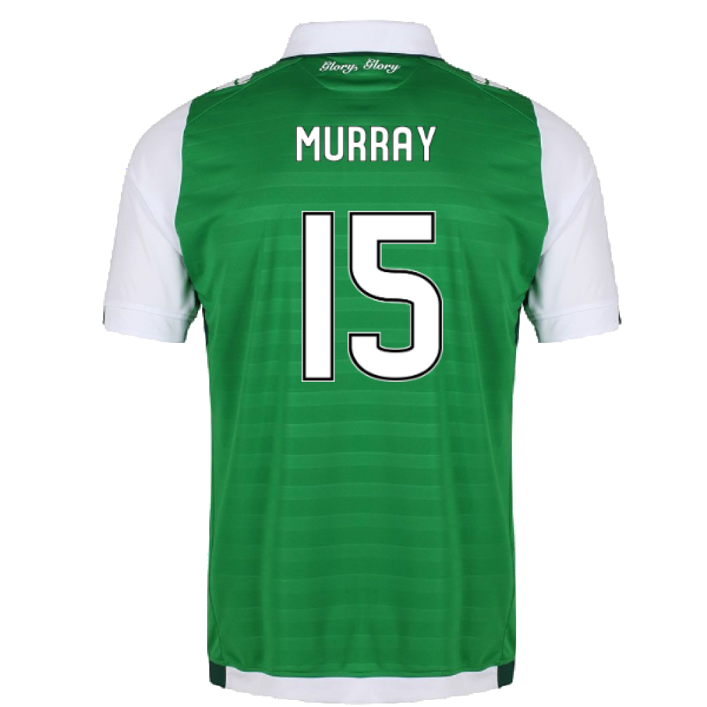 2017-18 Hibernian Home Shirt (XL) (Excellent) (Murray 15)_1