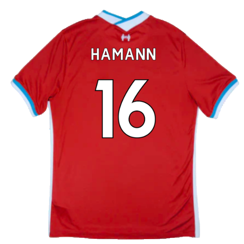 2020-2021 Liverpool Home Shirt (M) (Fair) (HAMANN 16)_1