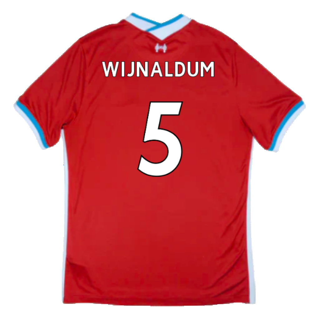 2020-2021 Liverpool Home Shirt (M) (Fair) (WIJNALDUM 5)_1