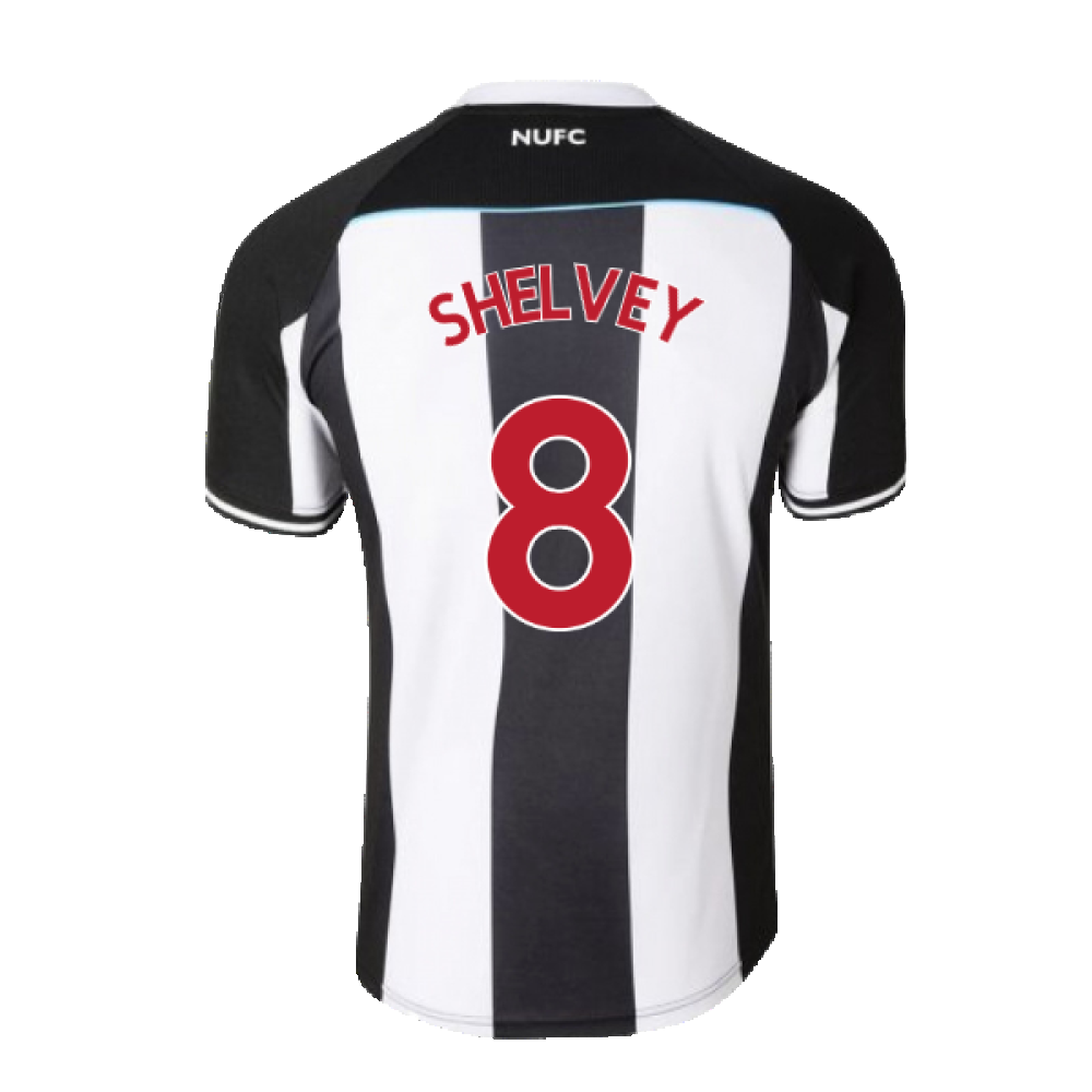 2021-2022 Newcastle United Home Shirt (M) (Mint) (SHELVEY 8)_1