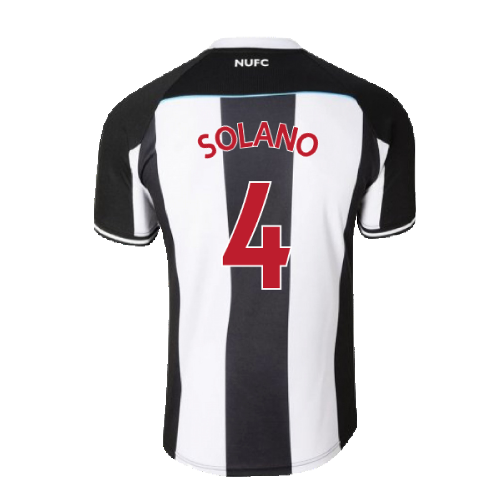 2021-2022 Newcastle United Home Shirt (M) (Mint) (SOLANO 4)_1