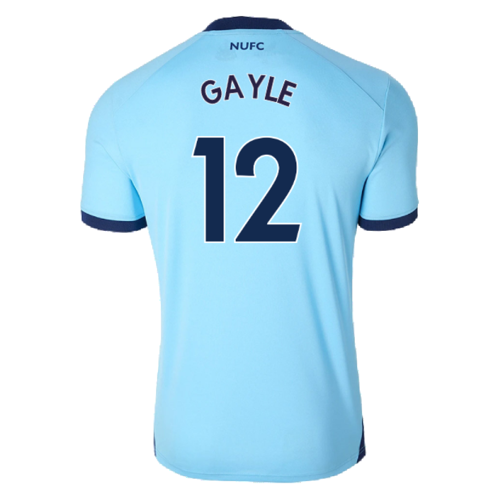 2021-2022 Newcastle United Third Shirt (XXL) (Excellent) (GAYLE 12)_1