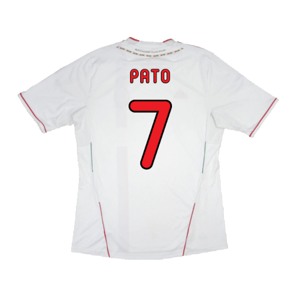 AC Milan 2011-12 Away Shirt (XXL) (Good) (Pato 7)_1