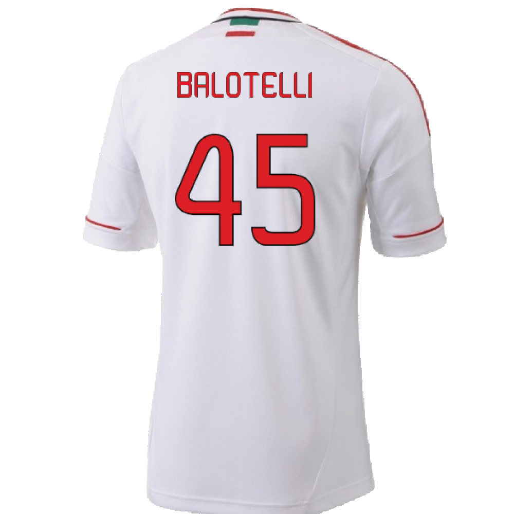 AC Milan 2012-13 Away Shirt (XSB) (Mint) (Balotelli 45)_1