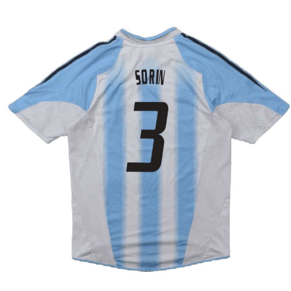 Argentina 2004-06 Home Shirt (S) (Good) (Sorin 3)_1