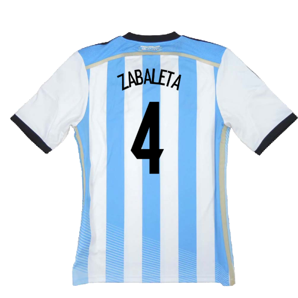 Argentina 2014-15 Home Shirt (XL) (Very Good) (Zabaleta 4)_1