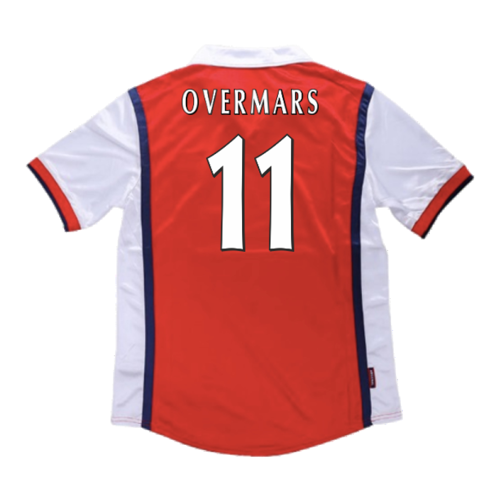 Arsenal 1998-99 Home Shirt (2XL) (Good) (Overmars 11)_1