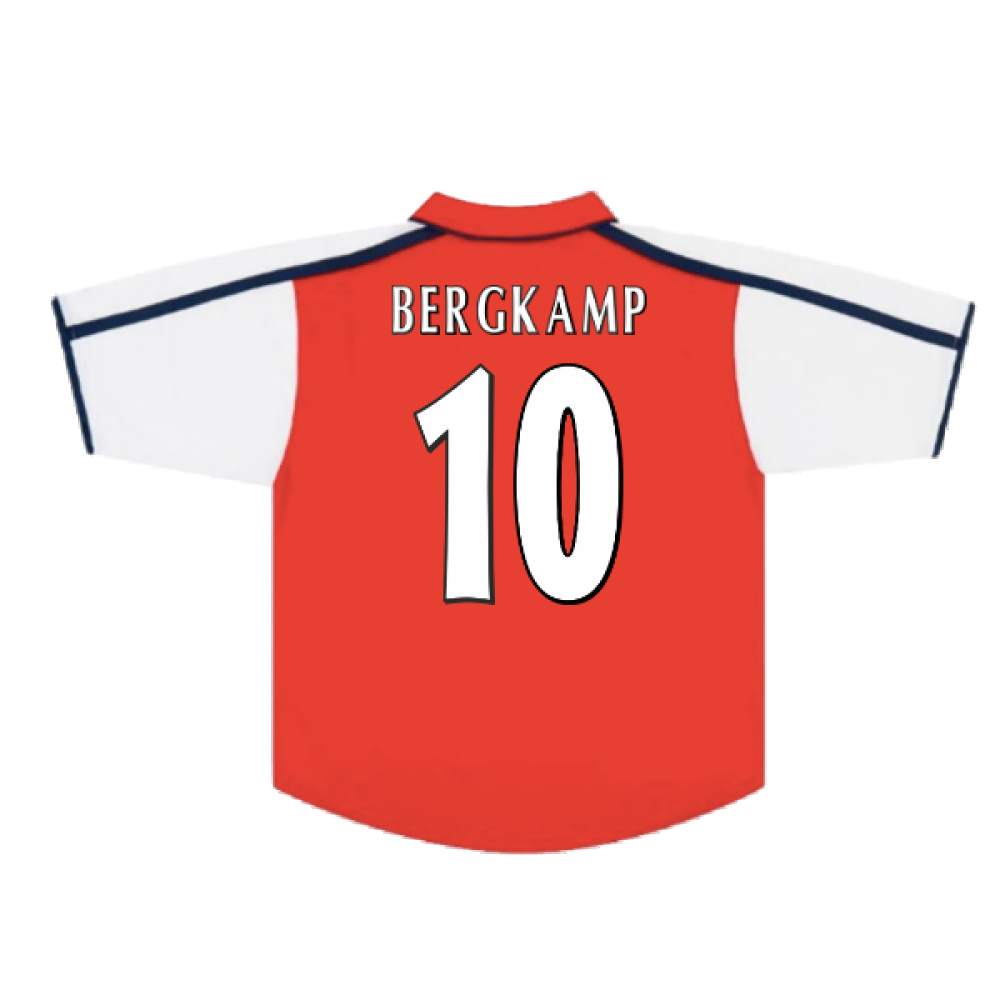 Arsenal 2000-02 Home Shirt (XL Boys) (Good) (Bergkamp 10)_1