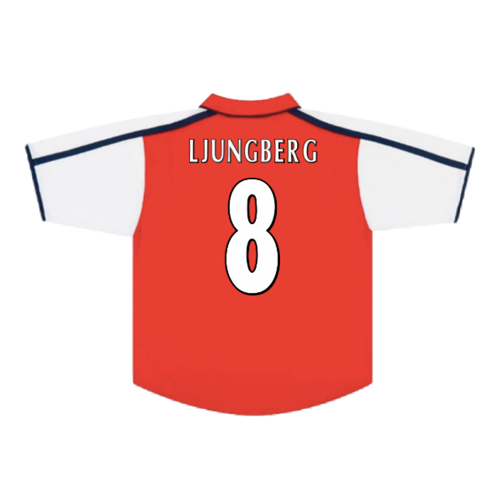 Arsenal 2000-02 Home Shirt (XL Boys) (Good) (Ljungberg 8)_1