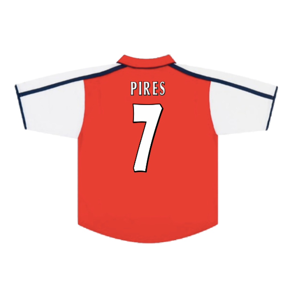 Arsenal 2000-02 Home Shirt (XL Boys) (Good) (Pires 7)_1