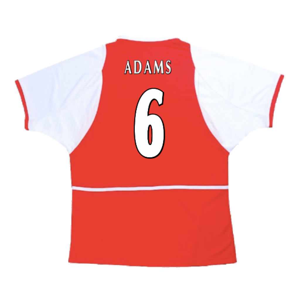 Arsenal 2002-04 Home Shirt (XL) (Very Good) (Adams 6)_1