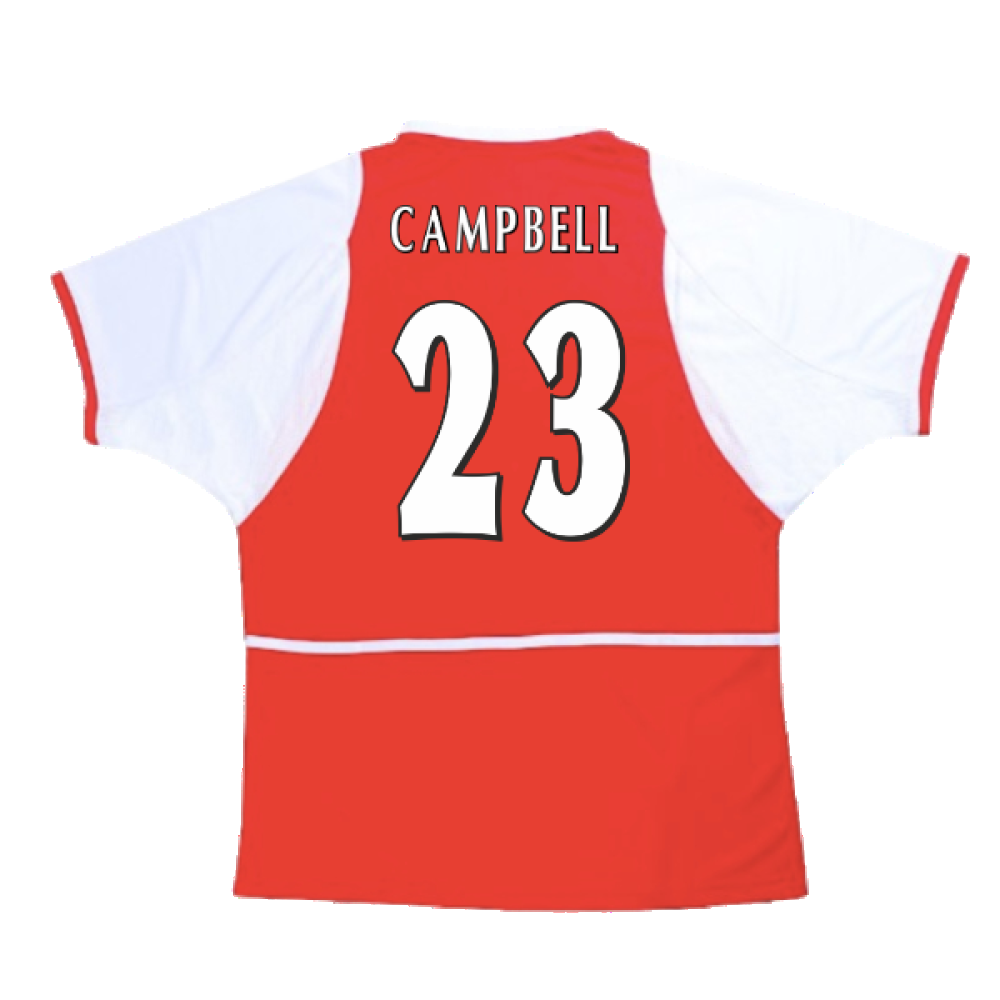 Arsenal 2002-04 Home Shirt (XL) (Very Good) (Campbell 23)_1