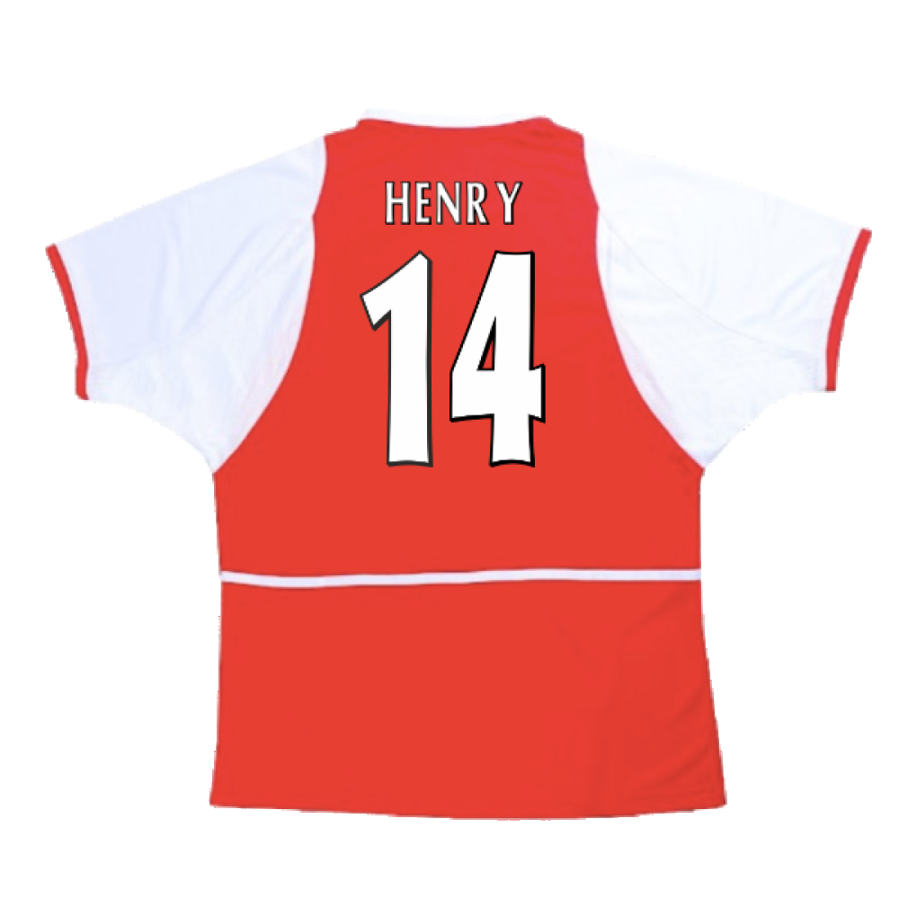 Arsenal 2002-04 Home Shirt (XXL) (Very Good) (Henry 14)_1