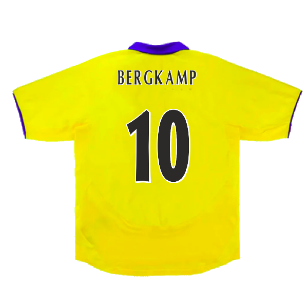 Arsenal 2003-05 Away Shirt (XL) (Good) (Bergkamp 10)_1