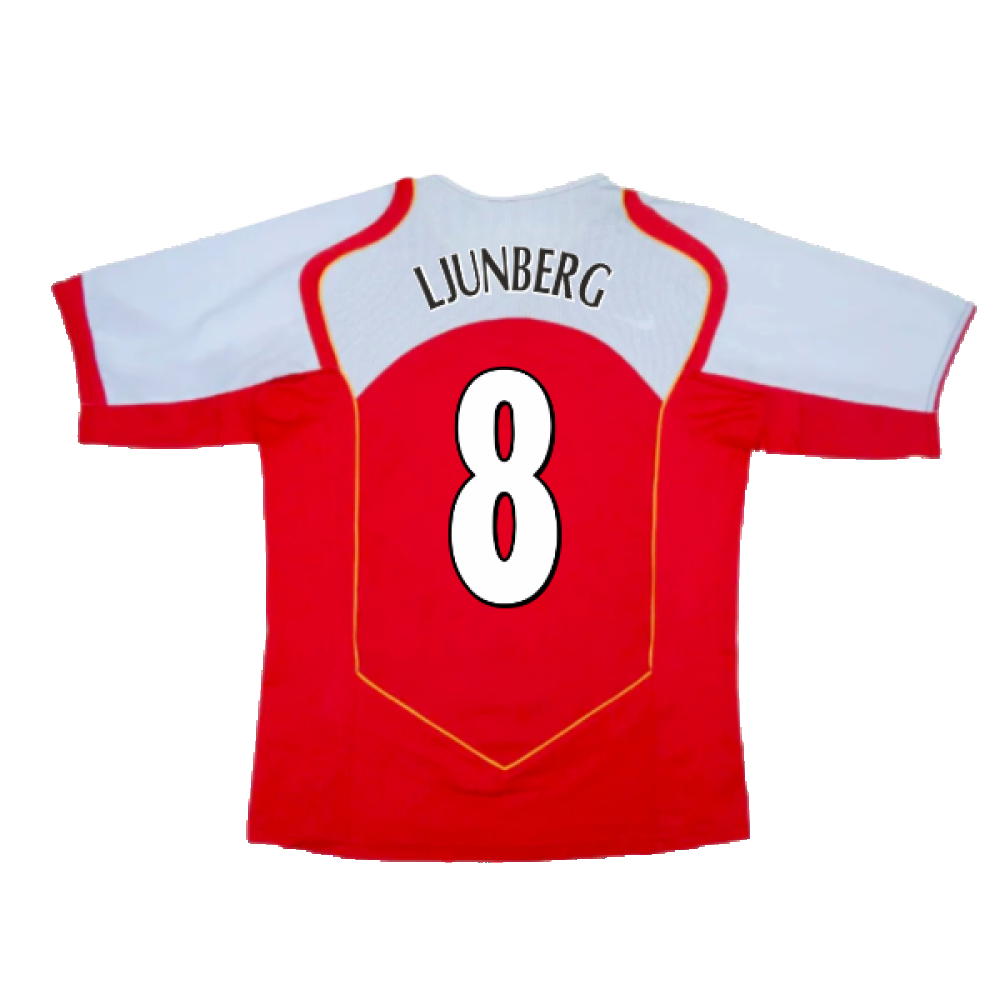 Arsenal 2004-05 Home Shirt (L) (Very Good) (Ljunberg 8)_1