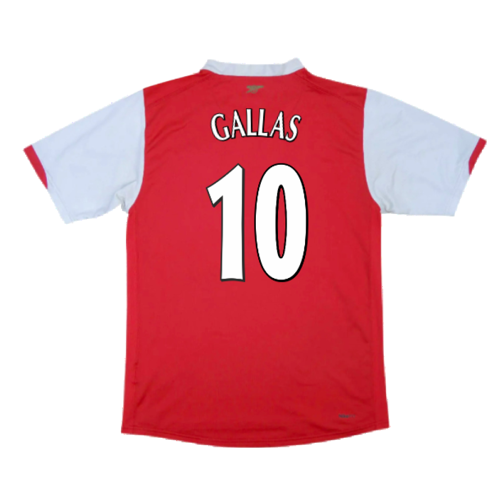 Arsenal 2006-08 Home Shirt (XL) (Excellent) (Gallas 10)_1