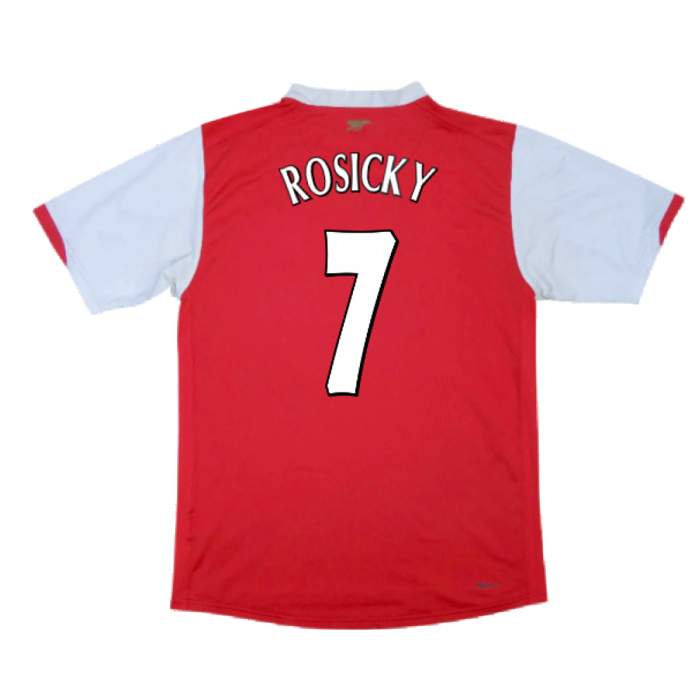 Arsenal 2006-08 Home Shirt (XL) (Excellent) (Rosicky 7)_1