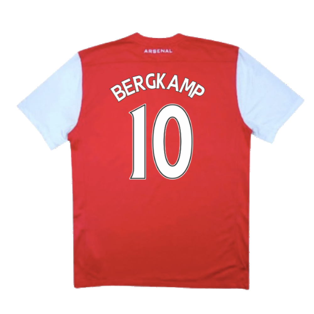 Arsenal 2011-12 Home Shirt (L) (Very Good) (BERGKAMP 10)_1