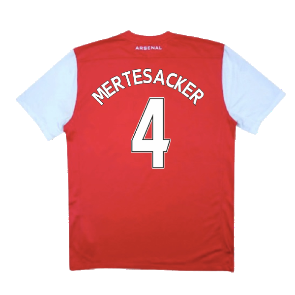 Arsenal 2011-12 Home Shirt (L) (Very Good) (MERTESACKER 4)_1