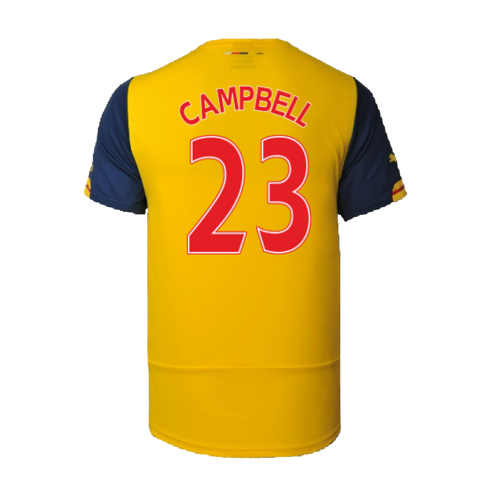 Arsenal 2014-15 Away Shirt (M) (Excellent) (CAMPBELL 23)_1