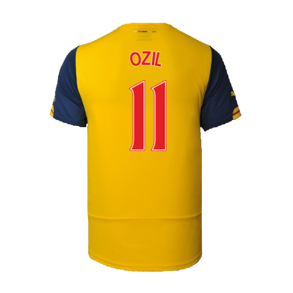 Arsenal 2014-15 Away Shirt (M) (Excellent) (Ozil 11)_1