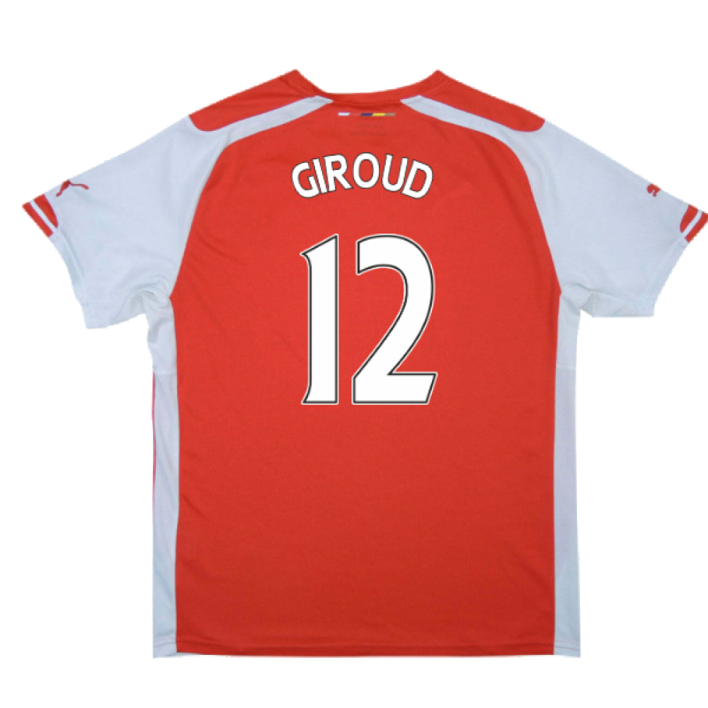 Arsenal 2014-15 Home Shirt (M) (Excellent) (Giroud 12)_1