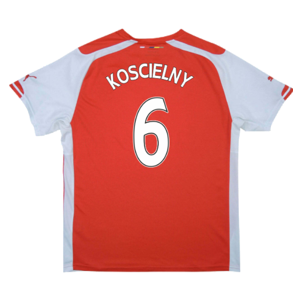 Arsenal 2014-15 Home Shirt (M) (Excellent) (Koscielny 6)_1