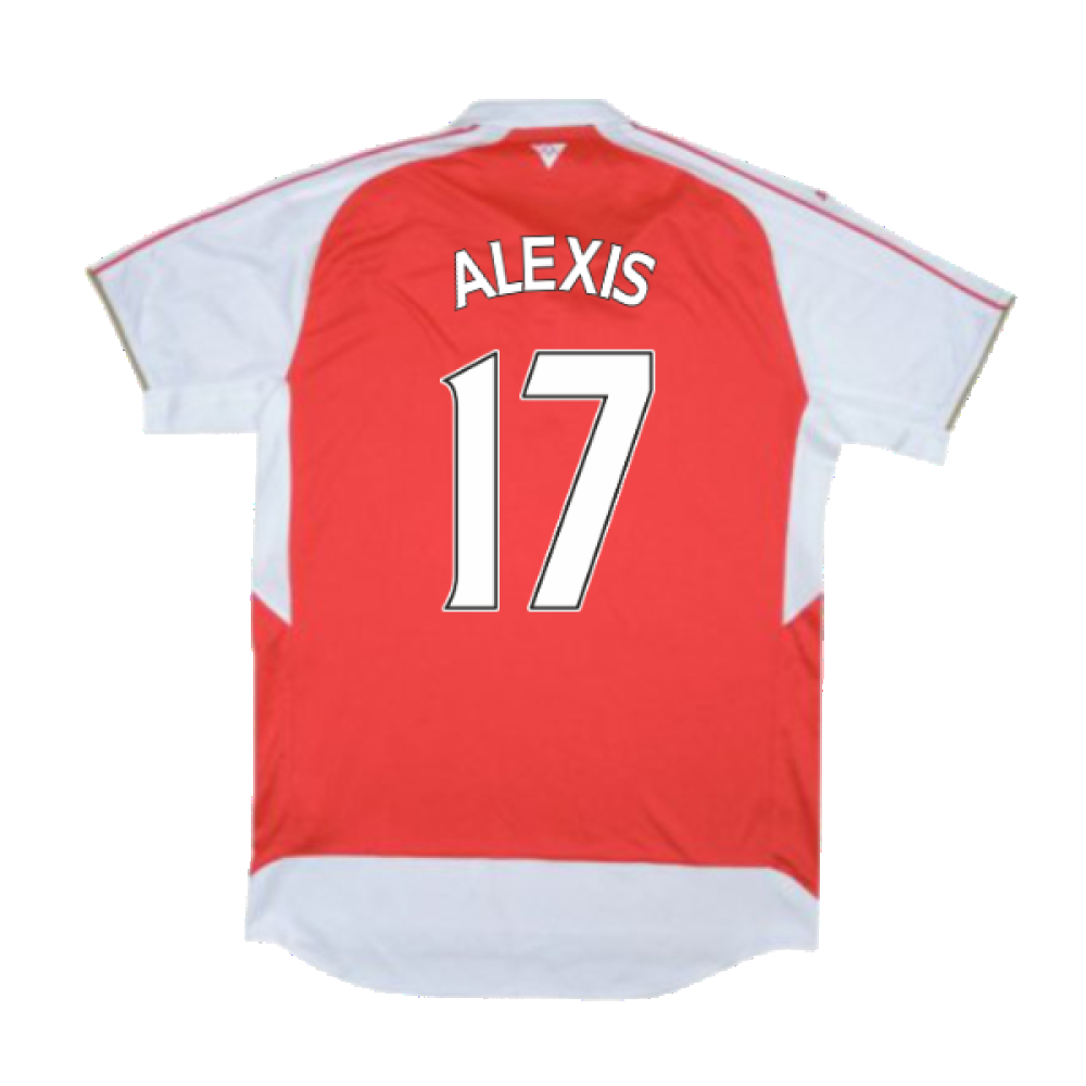 Arsenal 2015-16 Home Shirt (Excellent) (Alexis 17)_1