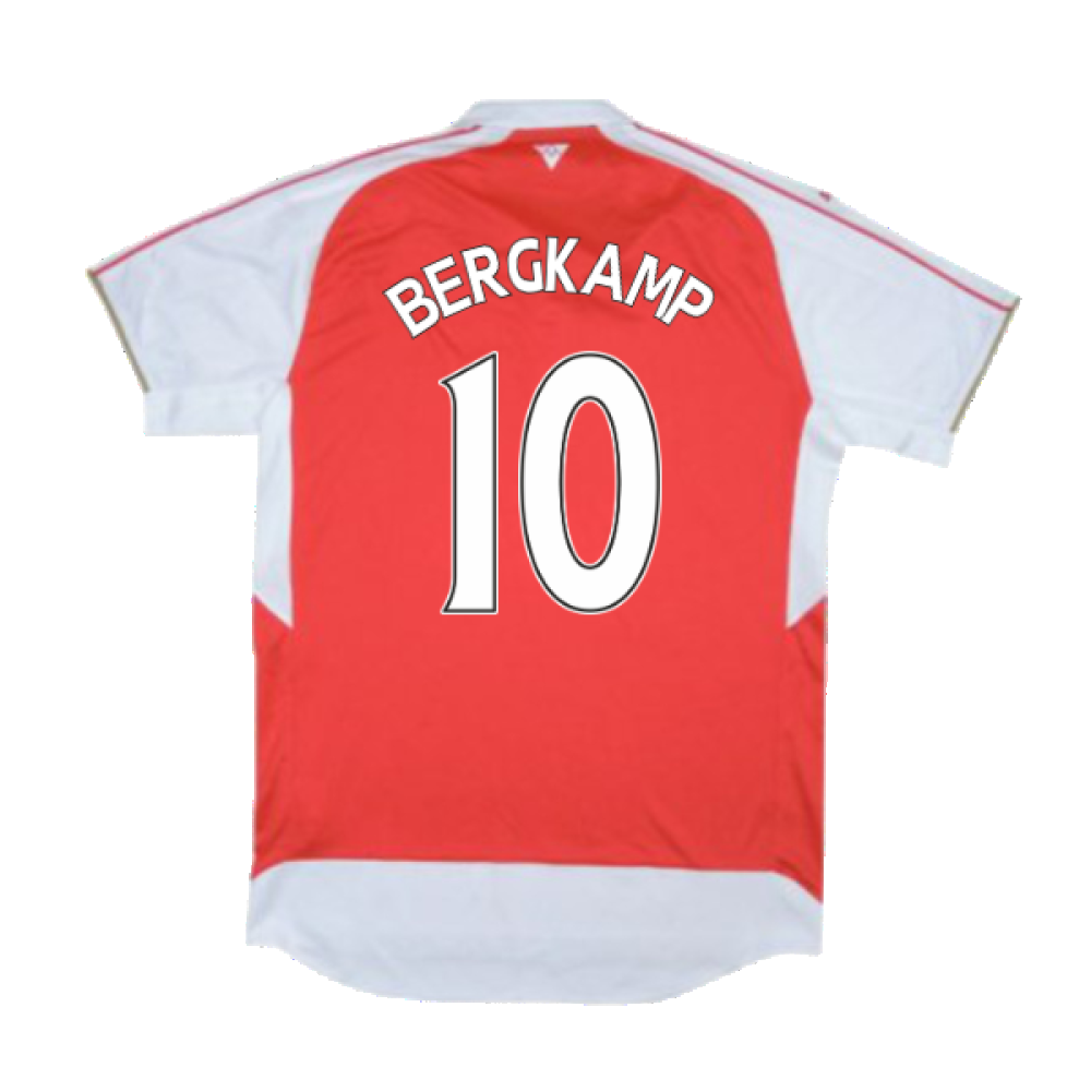 Arsenal 2015-16 Home Shirt (M) (Excellent) (BERGKAMP 10)_1