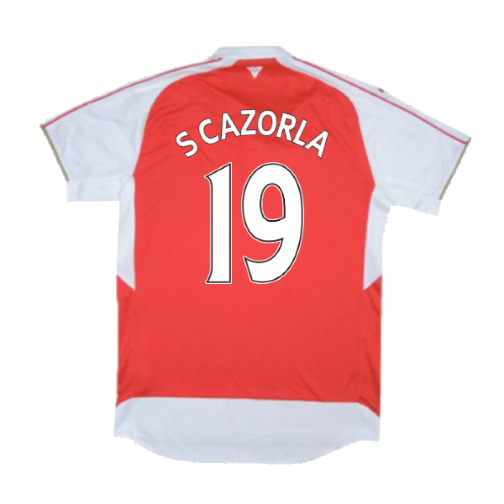 Arsenal 2015-16 Home Shirt (M) (Excellent) (S Cazorla 19)_1