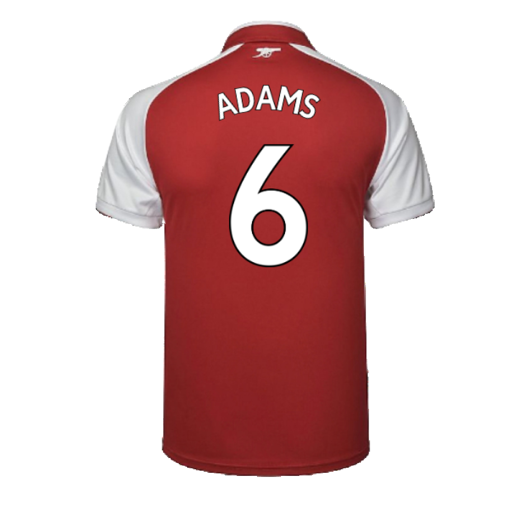 Arsenal 2017-18 Home Shirt (XL) (Very Good) (Adams 6)_1