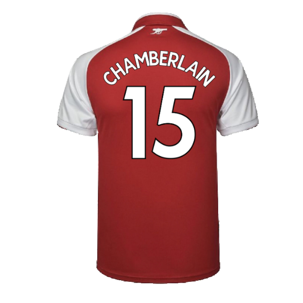 Arsenal 2017-18 Home Shirt (Very Good) (Chamberlain 15)_1