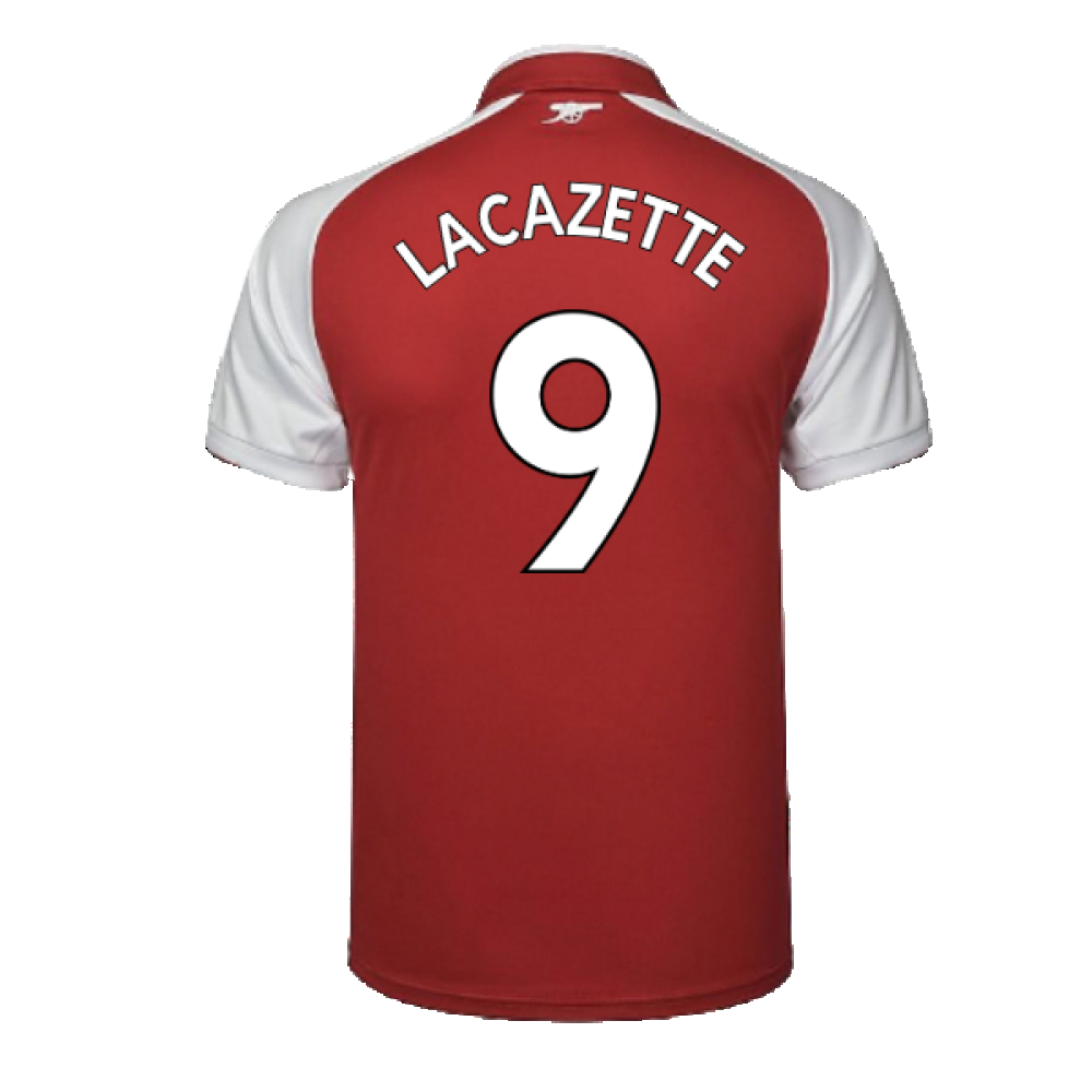 Arsenal 2017-18 Home Shirt (XL) (Very Good) (Lacazette 9)_1