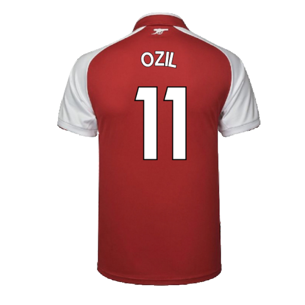 Arsenal 2017-18 Home Shirt (XL) (Very Good) (Ozil 11)_1