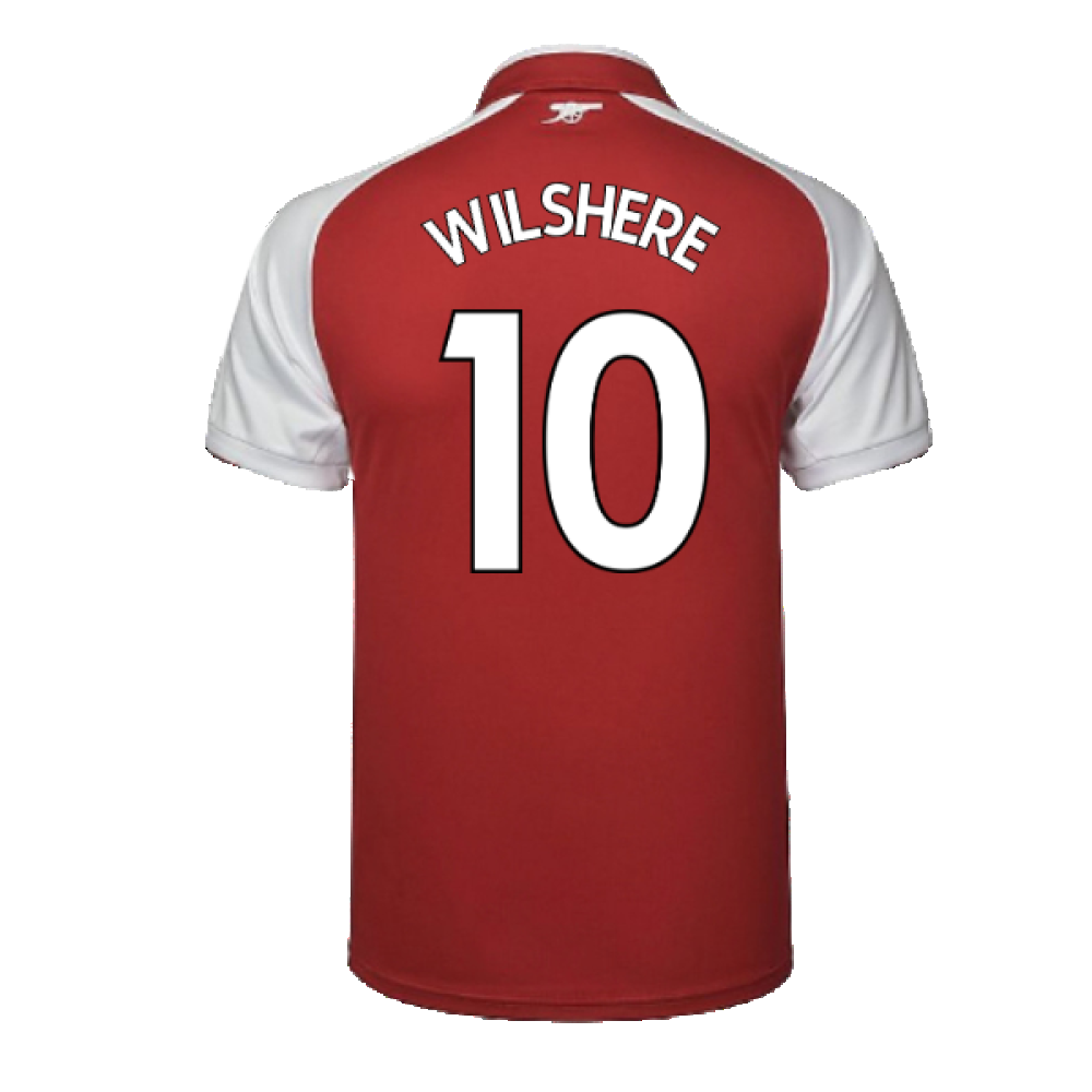 Arsenal 2017-18 Home Shirt (XL) (Very Good) (Wilshere 10)_1